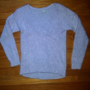 Lilac V-Neck Sweater